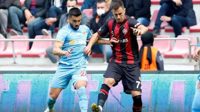 Kayserispor 4 hafta sonra 3 puan aldı